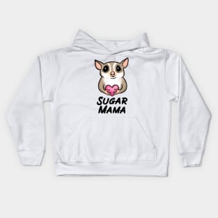 Sugar Mama for Sugar Glider Lovers Kids Hoodie